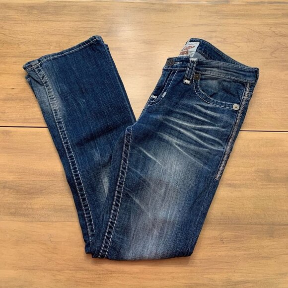 Big Star Maddie Boot Stretch Jean Size 27R Medium Wash - Picture 3 of 11